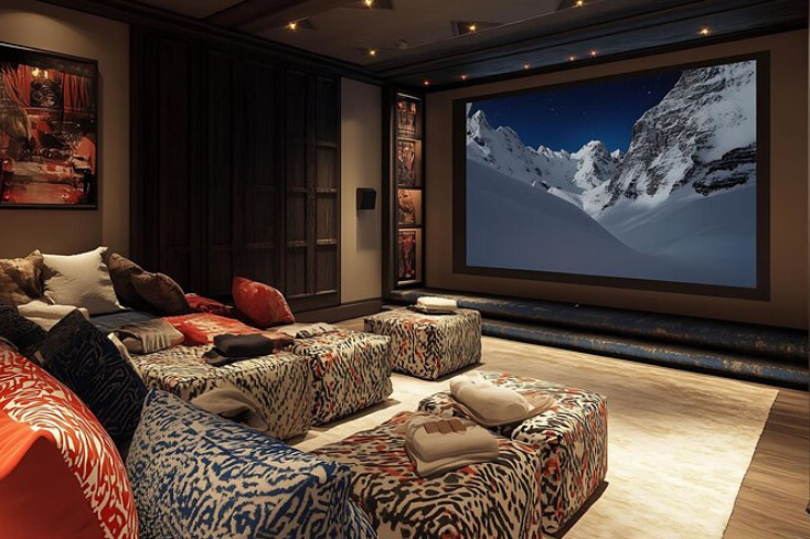 small home theater room design